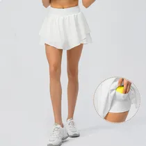 Comprar Falda Corta De Fitness Antideslizante Para Deportes De Yoga