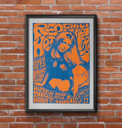 Cuadros Decorativos Red Hot Chili Peppers 30x42cm Poster