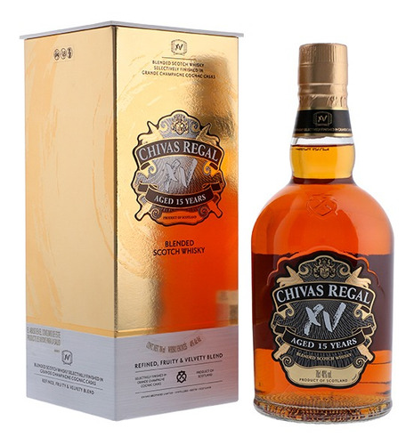 Whisky Chivas Regal XV Scotch escocés 700 mL