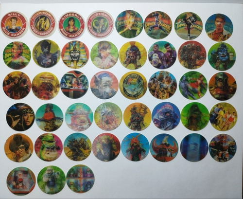 Tazos Power Rangers 1995