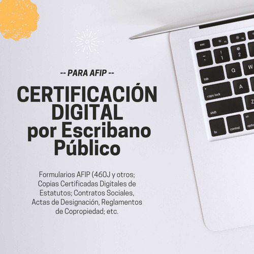 Imagen 3 de 5 de Certificación De Firma - Escribano - Notario - Fotocopias