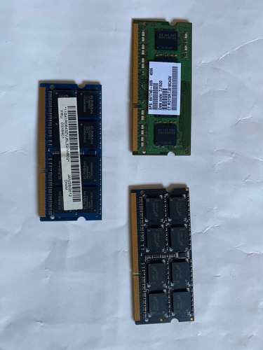 Ram Ddr3 16gb 3 Módulos Varias Marcas (Usado)