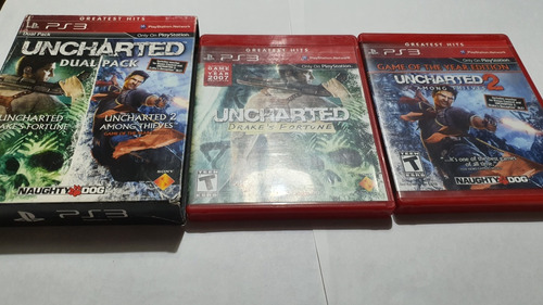 Uncharted Dual Pack Ps3 (Usado)
