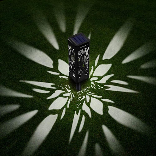 Luces Solares Para Jardín Con Detección Automática De Césped