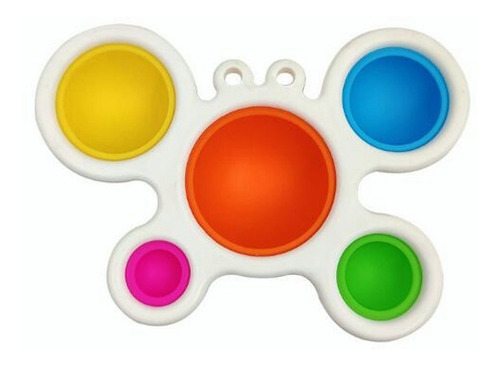 Juego De 5 Juguetes De Juguete Con Hoyuelos Simples, Pop It