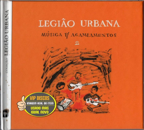 Cd Legião Urbana Música Para Acampamentos 2 Coleção Abril