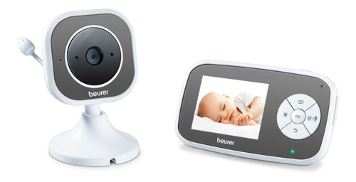 Monitor Intercomunicador Para Bebés Con Vídeo Beurer  By110 