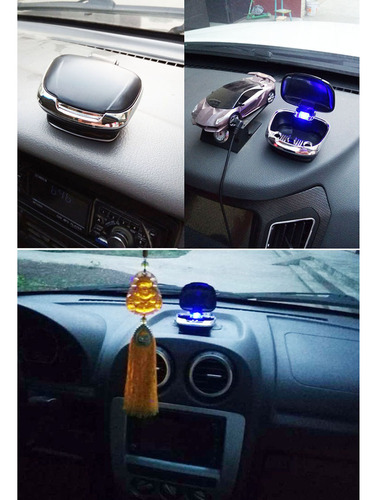 Cenicero Portátil Para Coche, Soporte Para Cenizas De Cigarr