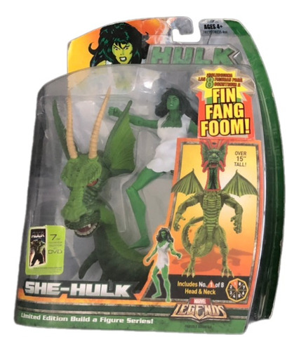 She Hulk Marvel Legends Fin Fang Foom