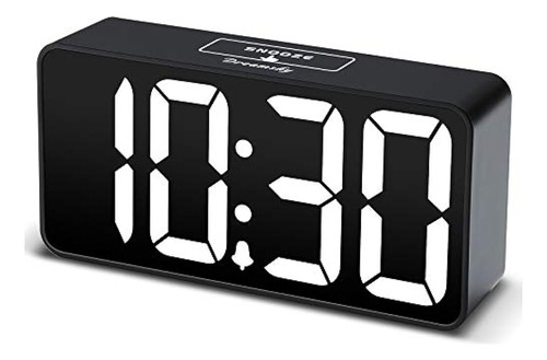 Dreamsky - Reloj Despertador Digital Con Puerto De Carga Usb