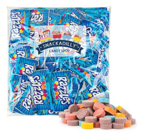 Razzles - 100 Paquetes De Chicles De Mascar - 2 Piezas Por P