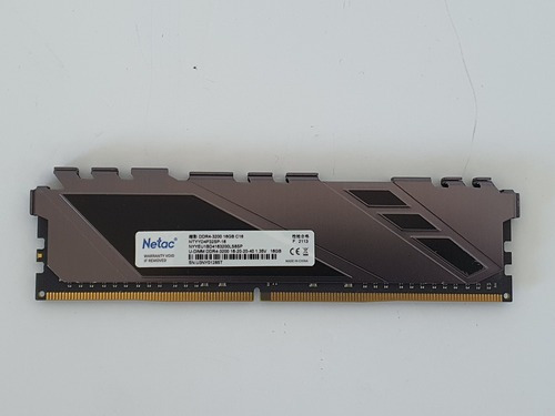 Imagem 2 de 3 de Memória Ram Ddr4 16 Gb Netac 3200 Mhz, Garantia Vitalícia