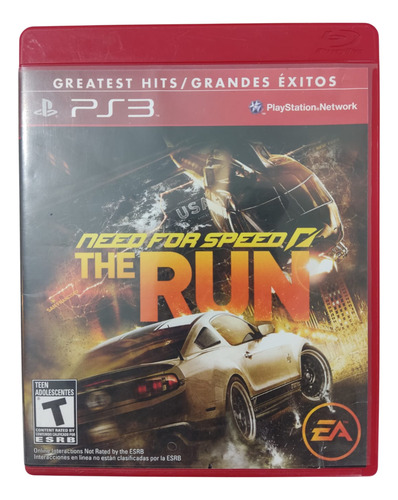 Need For Speed The Run Grandes Hits Ps3 Físico Envios (Usado)