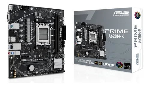comprar Placa-mãe do computador Asus Prime PRIME A620M-K cor preta