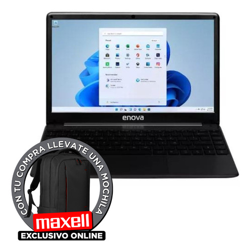 Notebook Enova 14  Core I7 11va Gen 8gb Ram 480gb Ssd Window