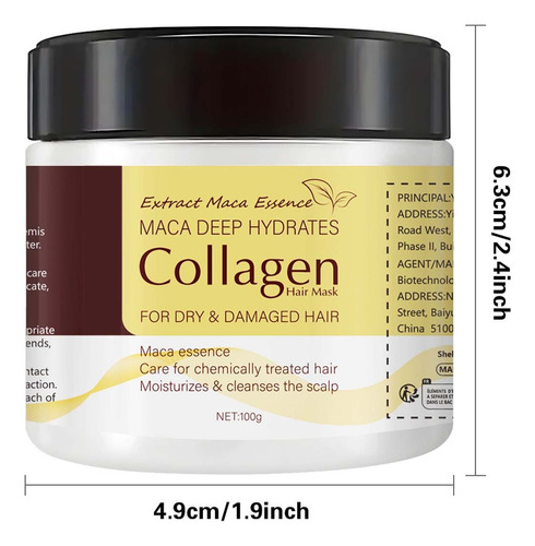 Mascarilla Capilar Z 100g, Suavizante, Hidratante Y Domadora
