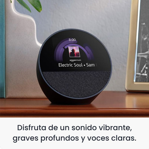 Amazon Echo Spot Última Generación 2024 Alexa Color Blanco