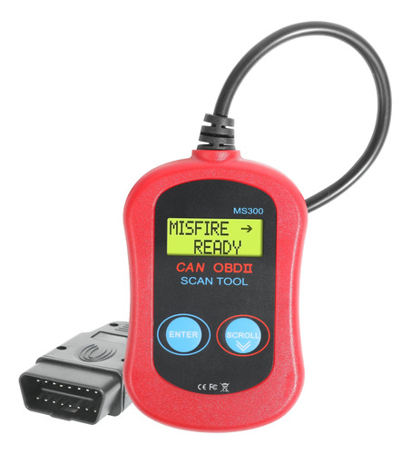 Racoona Escaner Ms300 Obd2,lector De Codigo,herramienta De D