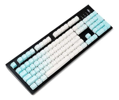 Ymdk Double Shot 104 Pbt Teñido Shine Through Keyset Juego