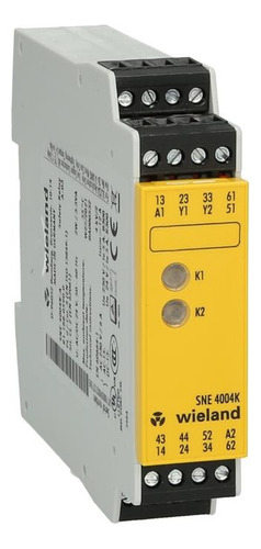 Wieland, Sne4004k-a, Expansión Para Rele Seguridad 4 Salidas