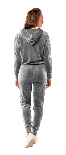 Imagen 5 de 6 de Pijama De Mujer Plush Supersoft Con Trama Lunares Art - 5610