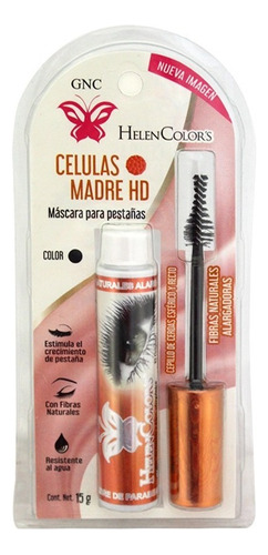 Mascara Para Pestañas Rimel Helen Colors 15 Gr Color Negro Color Células Madre