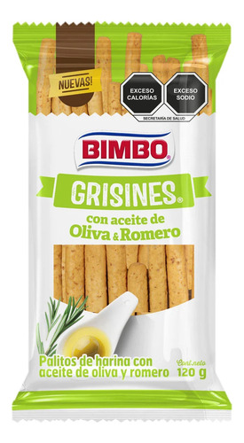 Palitos De Pan Bimbo 120g.