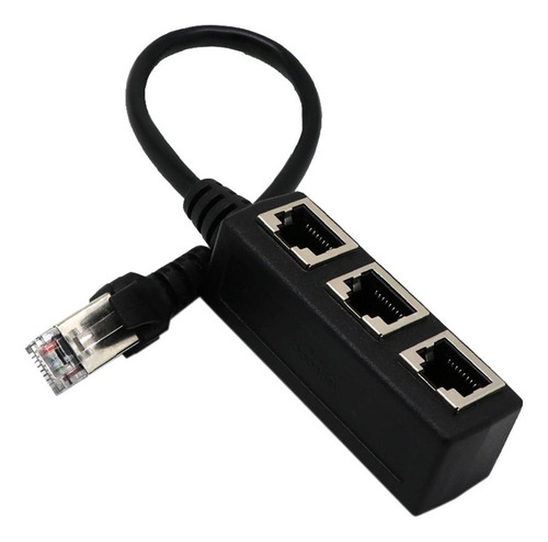 Adaptador Extensor De 3 Vías Divisor De Red Lan Ethernet 1