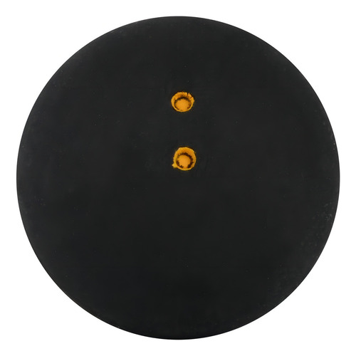 Bola Squash Sb 990 Duplo Ponto Amarelo - Cor Preto