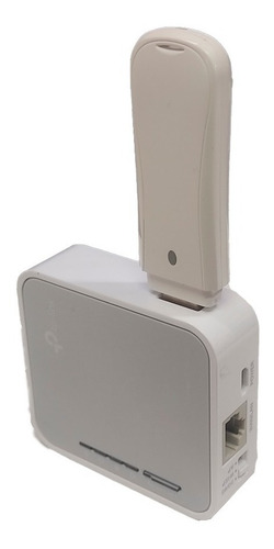 Mini Roteador Wi-fi Portátil 3g 4g Tplink Modem 3g Cor Branco