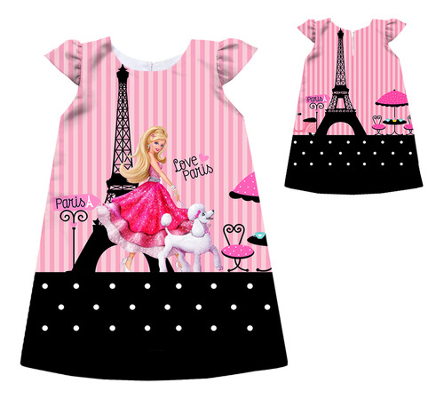 Vestido Barbie París 