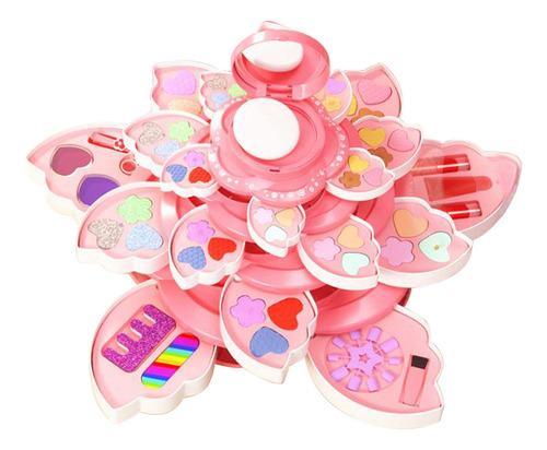 Kit De Maquillaje Infantil Para Jugar, Accesorios De 5 Capas