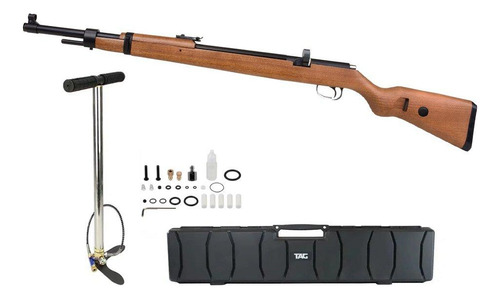 Carabina De Pressão Pcp Mauser K98 5.5-diana + Bomba + Case