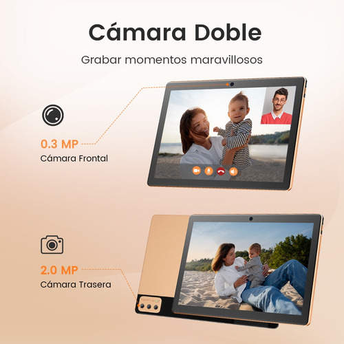Tablet Android 13 10.1 Inch 6+128gb 8 Núcleos Wifi+bluetooth