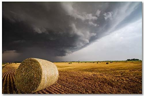 Country Wall Art Photography Print - Picture Of Storm Advanc