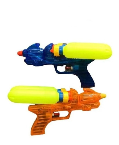 Imagen 3 de 6 de Pack X 2 Pistolas De Agua Accion Blaster Colores Ramos Mejia