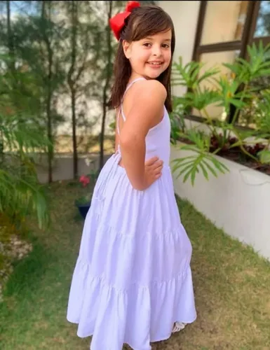 Vestido infantil para festa mercado best sale livre
