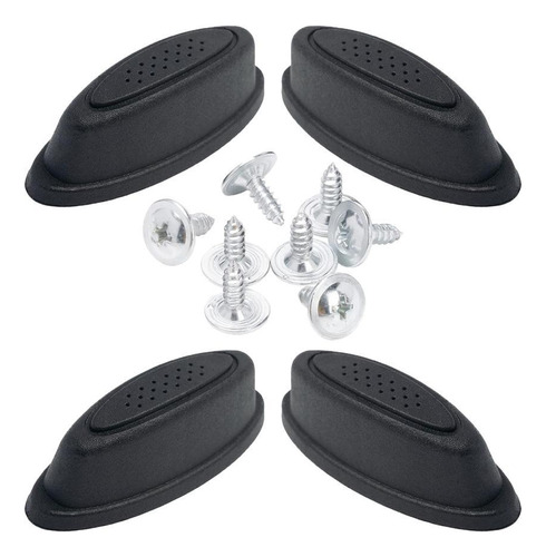 2 Soporte De Perno Inferior Para Equipaje/almohadilla De