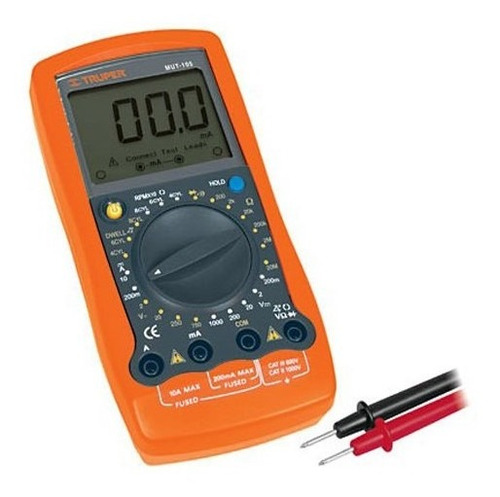 Tester Digital Automotriz Mantenimiento Truper Mut105 Rex