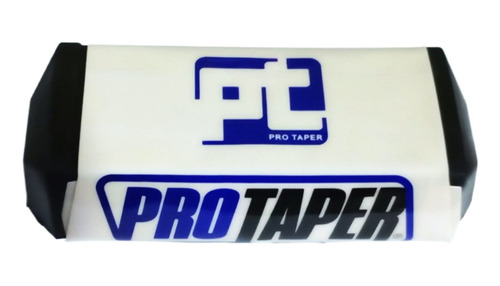 Protector De Manubrio Pad Protaper Blanco Negro Fas Motos!