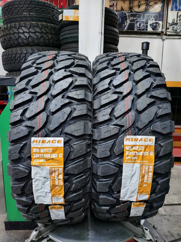 2 Llantas 33x12.50 R15 Mirage Mr-mt172 108q