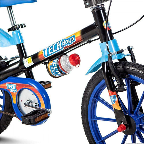 Imagem 3 de 3 de Bicicleta Infantil Nathor Tech Boys Aro 16