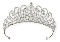 Comprar Coronas Plateadas (m) Para Damas Bodas, 15 Años, Eventos