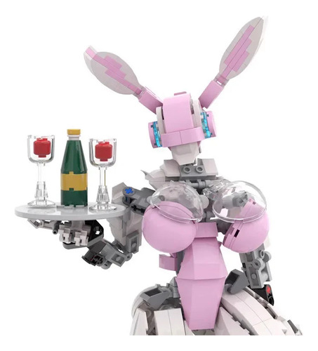 Bunny - Angel Bunny Mecha Girl Robot Blocks Toy