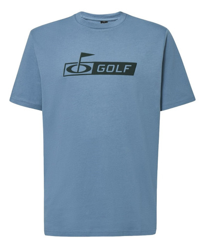 Remera Oakley Golf Flag T Color Celeste (copen Blue) Algodon