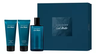 Perfume Hombre Davidoff Cool Water Edt 125ml +shower Gel Set