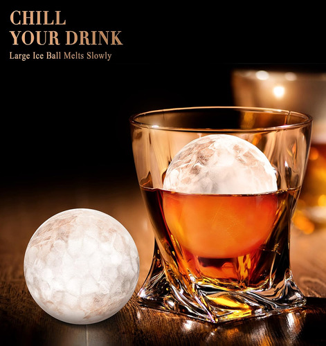 Máquina Para Hacer Bolas De Hielo Para Whisky, [llena Sin Em