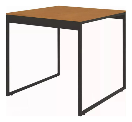 Mesa De Cozinha Industrial 80x80 Pe Metal Resistente Agua