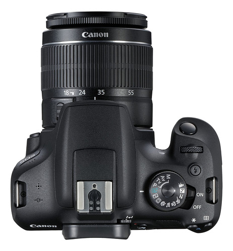 Câmera Dslr Canon Eos 2000d (rebelde T7) Com Kit Iii De 18-5