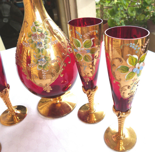 Monijor62-antiguo Coleccion Murano Cristal Veneciano (Usado)